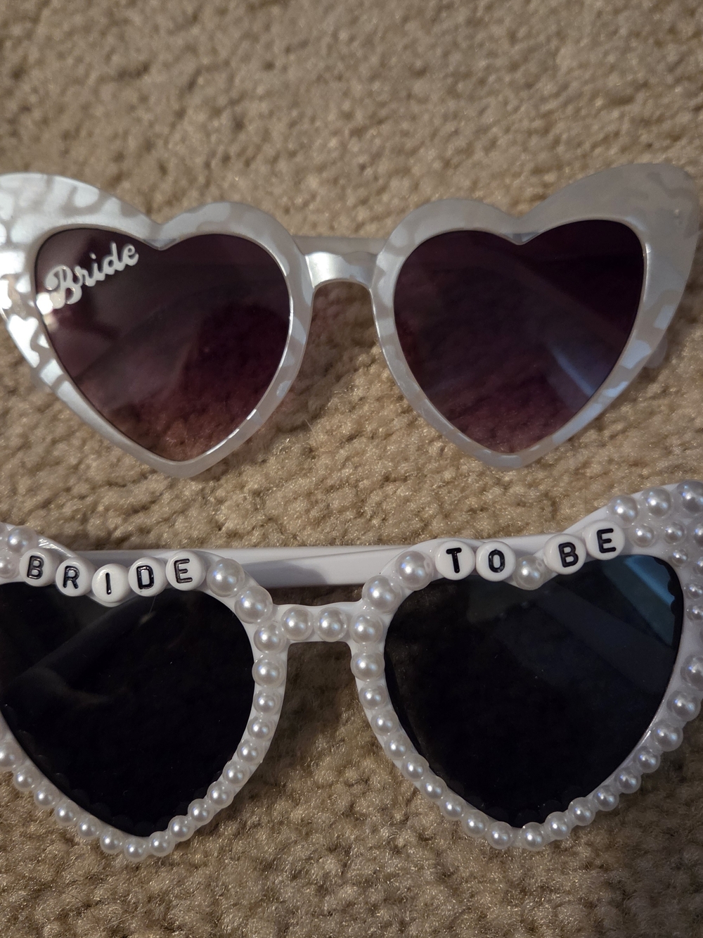 Bride Heart Sunglasses
